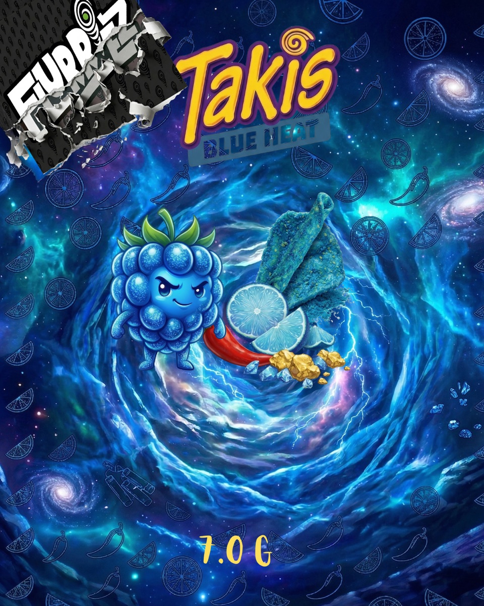 Takis Blue Heat